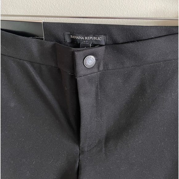 Size 4 New Banana Republic Black Skinny Leg Slacks - Picture 11 of 14